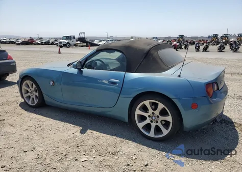 2003 BMW Z4 2.5 z USA, uszkodzony, nr VIN 4USBT33423LS47629